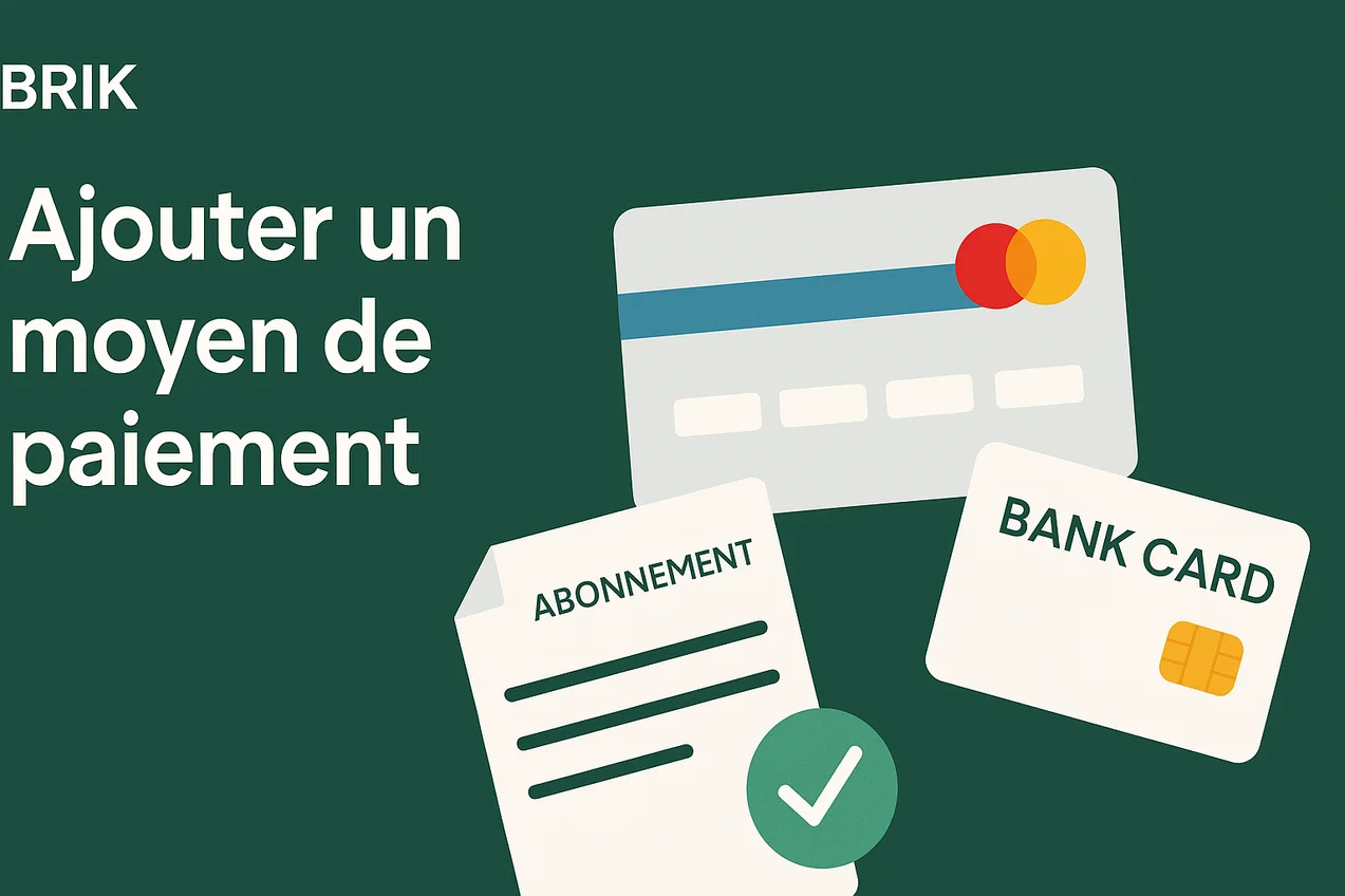 Comment ajouter un moyen de paiement